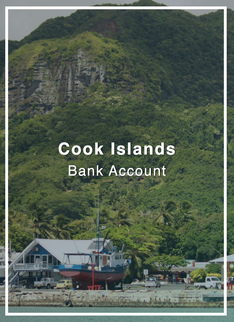 cook islands bank account