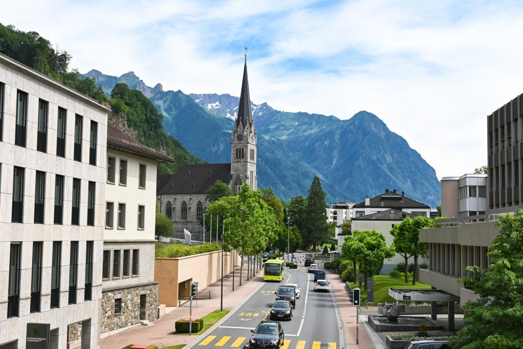 set up international business in Liechtenstein and open bank account